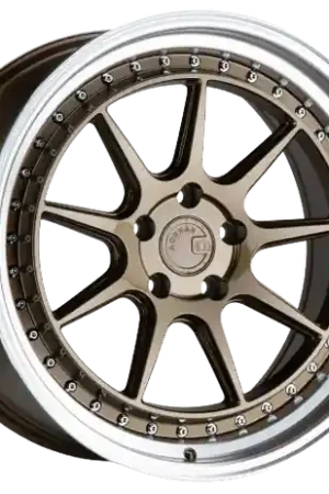 Holiday Sale Aodhan DS-X 5x114.3 19x11 +22 Bronze w/Machined Lip