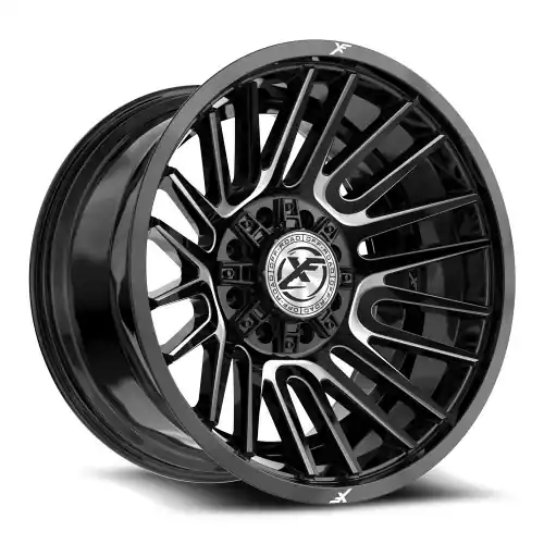 XF Off-Road XF-234 8x165.1/8x170 20x10 -12 Gloss Black & Milled Holiday Sale
