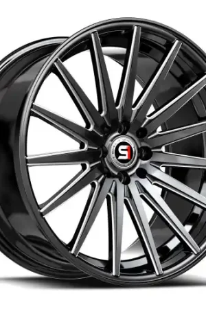 Spec-1 SP-69 5x114.3/5x120 19x8.5 +38 Gloss Black & Milled Certified