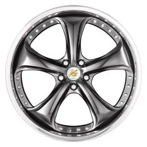 Trending Work Wheels VS-KF 5x110 18x13-10 Brilliant Silver Black L Disk FULL REVERSE