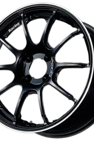 Top Rated Advan RZ II 5x114.3 17x9.0+63 Racing Gloss Black and Ring