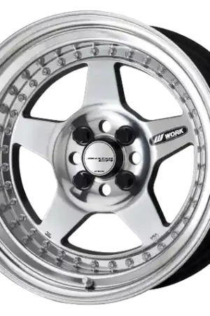 Work Meister Cr01 4x100 15x8.5+51 O Disk Bright Buff Finish Secure Checkout