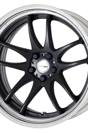 Top Rated Work Cr 2P 5x114.3 19x7.5 +45 Matte Black