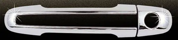 Affordable Hyundai Sonata Putco Door Handle Covers with Chrome Edging - 408604