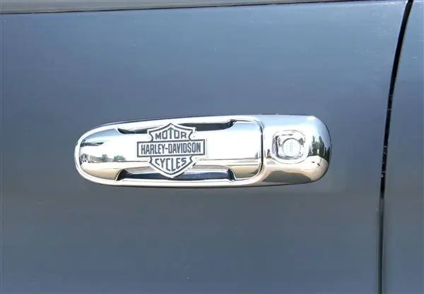 Reduced Price Dodge Ram Putco Harley-Davidson Door Handles - Bar & Shield - 406009