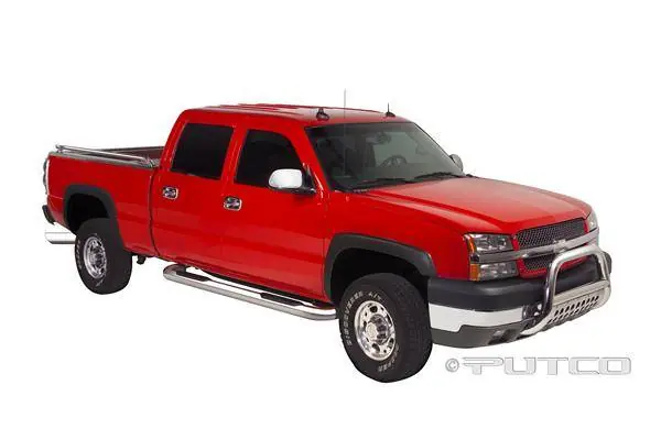 Chevrolet Silverado Putco Boss Bar Side Steps - 44124 Deal