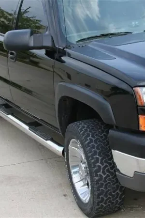 Chevrolet Silverado Putco Boss Bar Side Steps - Wheel to Wheel - 44132 One Day Deal