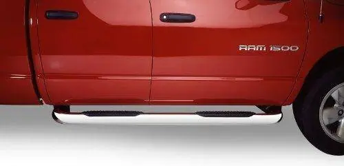 Chevrolet Silverado Putco Boss Bar Side Steps - Wheel to Wheel - 44296 Best Seller