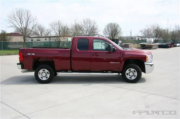 Direct From Manufacturer GMC Sierra Putco Boss Bar Side Steps - Wheel to Wheel - 44290