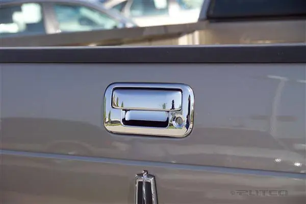 Flash Sale Ford F350 Superduty Putco Chromed Stainless Steel Tailgate Handle Cover - 401016