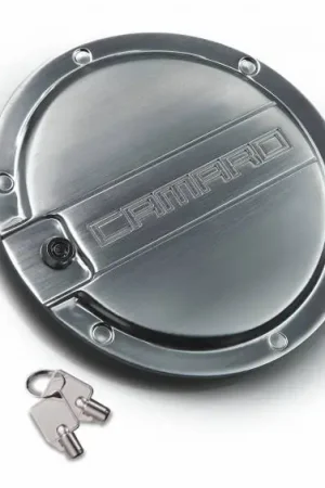 Limited Time Chevrolet Camaro Defenderworx Fuel Door - Brushed - CS1006