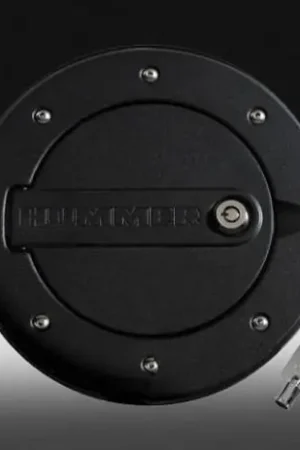 Low Price Hummer H2 Defenderworx Locking Fuel Door - Black - H2PPB08030
