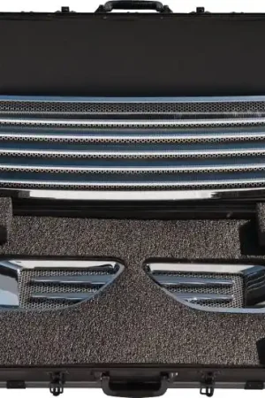 Exclusive Land Rover Range Rover Defenderworx Grille with Side Vents - Door Handles - Logo Bezels Kit - Polished - RRPPC06050