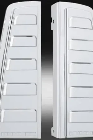 Hummer H2 Defenderworx Rear Louvers - Set of 2 - Chrome - H2PPC05020 Next Day Delivery