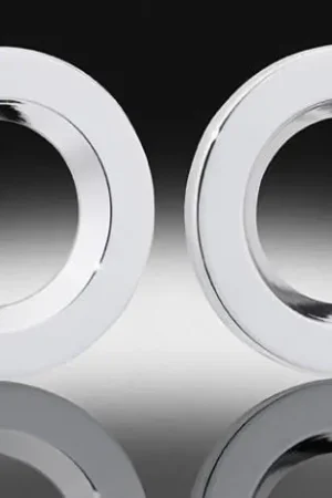 Hassle-Free Returns Hummer H2 Defenderworx Tweeter Rings - Set of 2 - Chrome - H2PPC05101