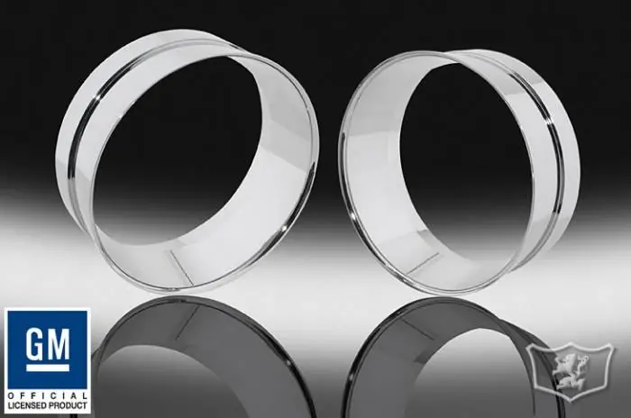 Reduced Price Hummer H3 Defenderworx Running Light Bezels - Set of 2 - Chrome - H3PPC05003