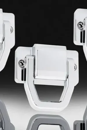 Hummer H3 Defenderworx Tow Hooks - Smooth - Set of 3 - Chrome - H3PPC05002 Same Day Shipping