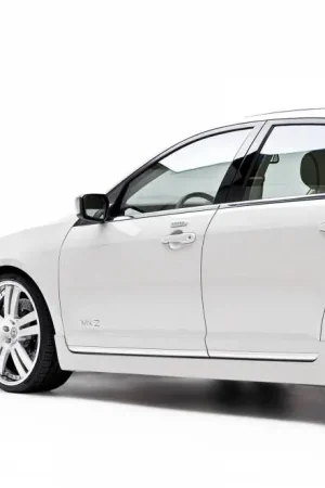 Lincoln MKZ 3dCarbon Chrome Stainless Steel Lower Door Moldings - 4PC - 691555 Reduced Price