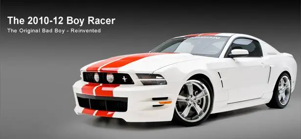 Ford Mustang 3dCarbon Boy Racer Body Kit - 4PC - 691613 Get Yours