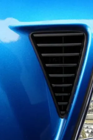 Toyota Tacoma T-Rex Billet Side Vent Inserts - 9 Bars - All Black - 2PC - 20896B Weekend Sale