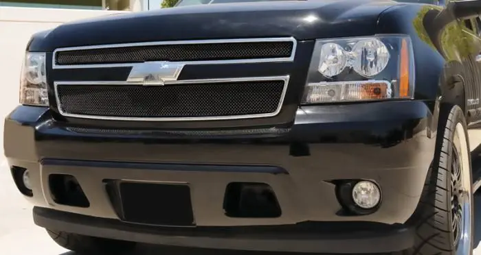 Chevrolet Avalanche T-Rex Sport Series Formed Mesh Grille - All Black Powdercoat - 2PC - 46051 Direct From Factory