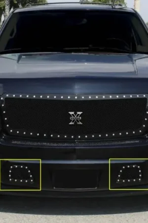 Limited Edition Chevrolet Avalanche T-Rex X-Metal Series Studded Bumper Grille - All Black - 6720511