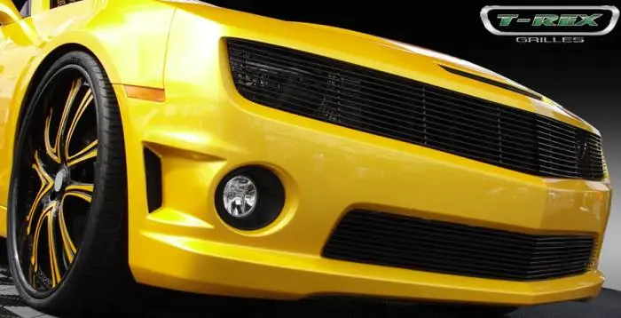 Wholesale Chevrolet Camaro T-Rex Phantom Billet Grille - All Black - 20027B