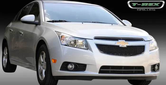 Buy Direct Chevrolet Cruze T-Rex Upper Class Mesh Grille - All Black - 2PC - 51125