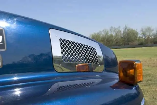 Chevrolet Kodiak T-Rex Upper Class Polished Stainless Mesh Grille - Side Vent - Mesh Style - 54084 Original