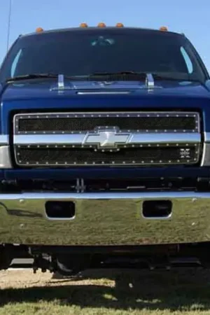 Special Offer Chevrolet Kodiak T-Rex X-Metal Series Studded Main Grille - All Black - 2PC Style - 6710831