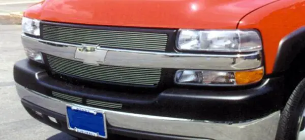 Limited Offer Chevrolet Silverado T-Rex Billet Grille Overlay - Bolt On - 2PC - 21080