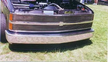 Chevrolet Silverado T-Rex Grille Assembly - Paintable with Phantom Billet & Bowtie Installed with Recess Kit - 50025 Wholesale