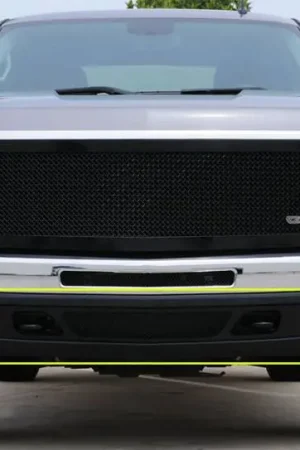 Grab Now Chevrolet Silverado T-Rex Upper Class Bumper Mesh Grille - All Black - 52110