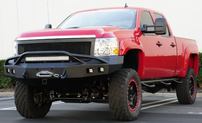 Markdown Chevrolet Silverado T-Rex Upper Class Mesh Grille - All Black - 1PC Style - 51115