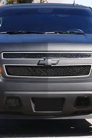 Chevrolet Suburban T-Rex Upper Class Mesh Grille - All Black - 2PC Style - 51050 Today Only