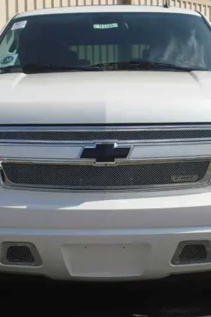 Chevrolet Suburban T-Rex Upper Class Polished Stainless Mesh Grille - 2PC Style - 54050 Same Day Shipping