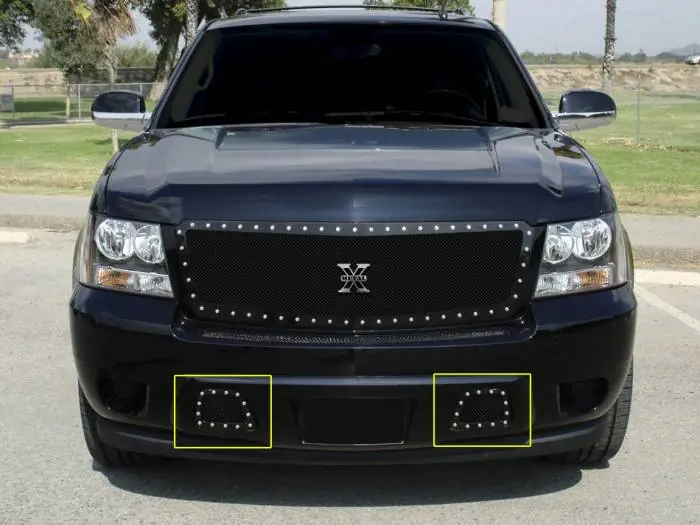 Chevrolet Tahoe T-Rex X-Metal Series Studded Bumper Grille - All Black - 6720511 Sale