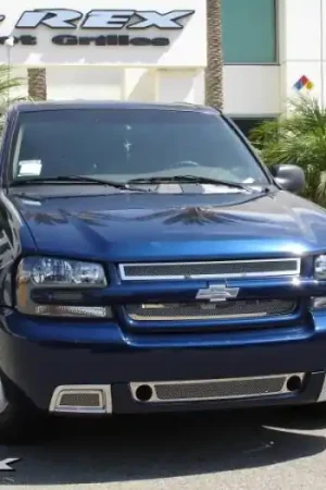 Chevrolet Trail Blazer T-Rex Upper Class Polished Stainless Mesh Grille - 54284 Limited Time