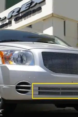 Clearance Dodge Caliber T-Rex Bumper Billet Grille Insert - 2PC - 25477