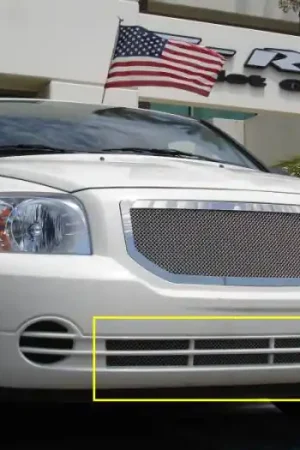 Time-Limited Dodge Caliber T-Rex Upper Class Polished Stainless Bumper Mesh Grille - 55477