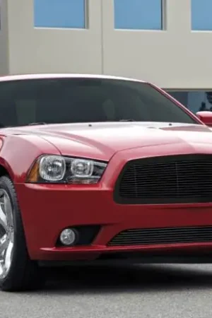 In Demand Dodge Charger T-Rex Billet Grille with Frame - All Black - 1PC - 20442B