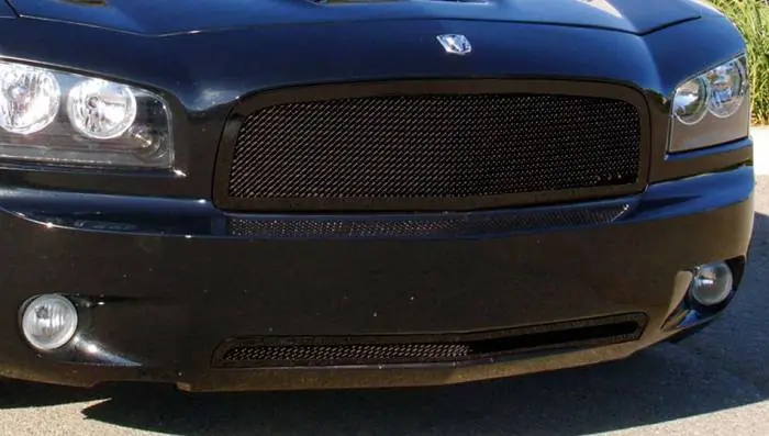 Big Sale Dodge Charger T-Rex Upper Class Mesh Grille - All Black - 51474