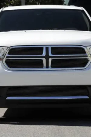 Trusted Brand Dodge Durango T-Rex Billet Grille Overlay - Bolt On - All Black - 4PC - 21491B