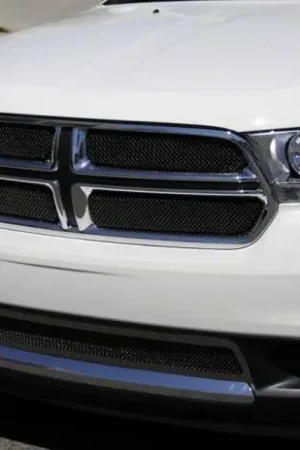 Trusted Brand Dodge Durango T-Rex Sport Series Formed Mesh Grille - Stainless Steel - All Black - 4PC - 46491
