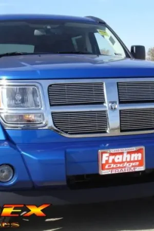 Dodge Nitro T-Rex Billet Grille Overlay - Bolt On - 4PC - 21478 Today Only