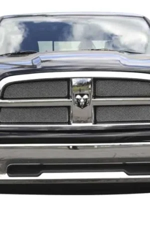 Dodge Ram T-Rex Sport Series Formed Mesh Grille - Stainless Steel - Triple Chrome Plated - 4PC - 44456 Luxury