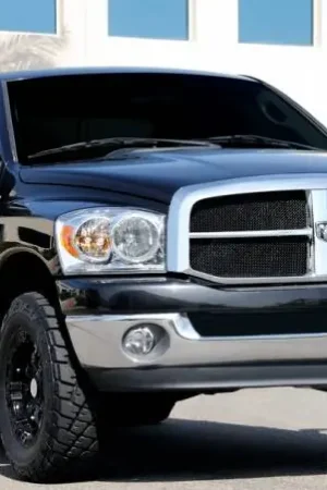 Dodge Ram T-Rex Upper Class Mesh Grille - All Black - 51468 Premium