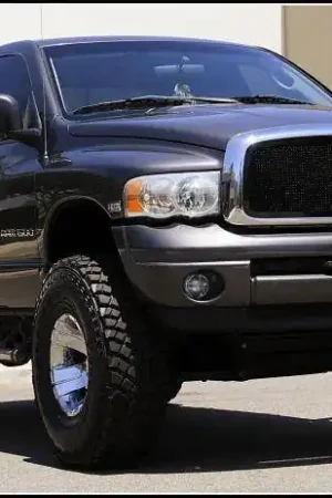 Seasonal Sale Dodge Ram T-Rex Upper Class Mesh Grille - Full Open - All Black - 1PC - 51461