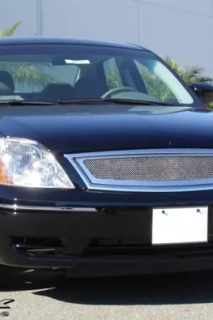 Ford 500 T-Rex Upper Class Polished Stainless Mesh Grille - 54520 Time-Limited