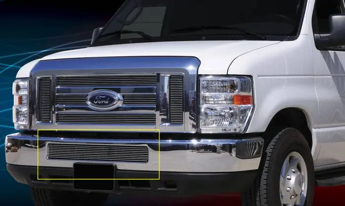 Viral Ford E-Series T-Rex Bumper Billet Grille Insert - 25501